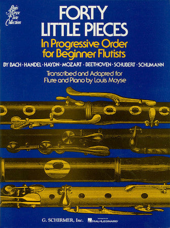 40 Little Pieces in Progressive Order