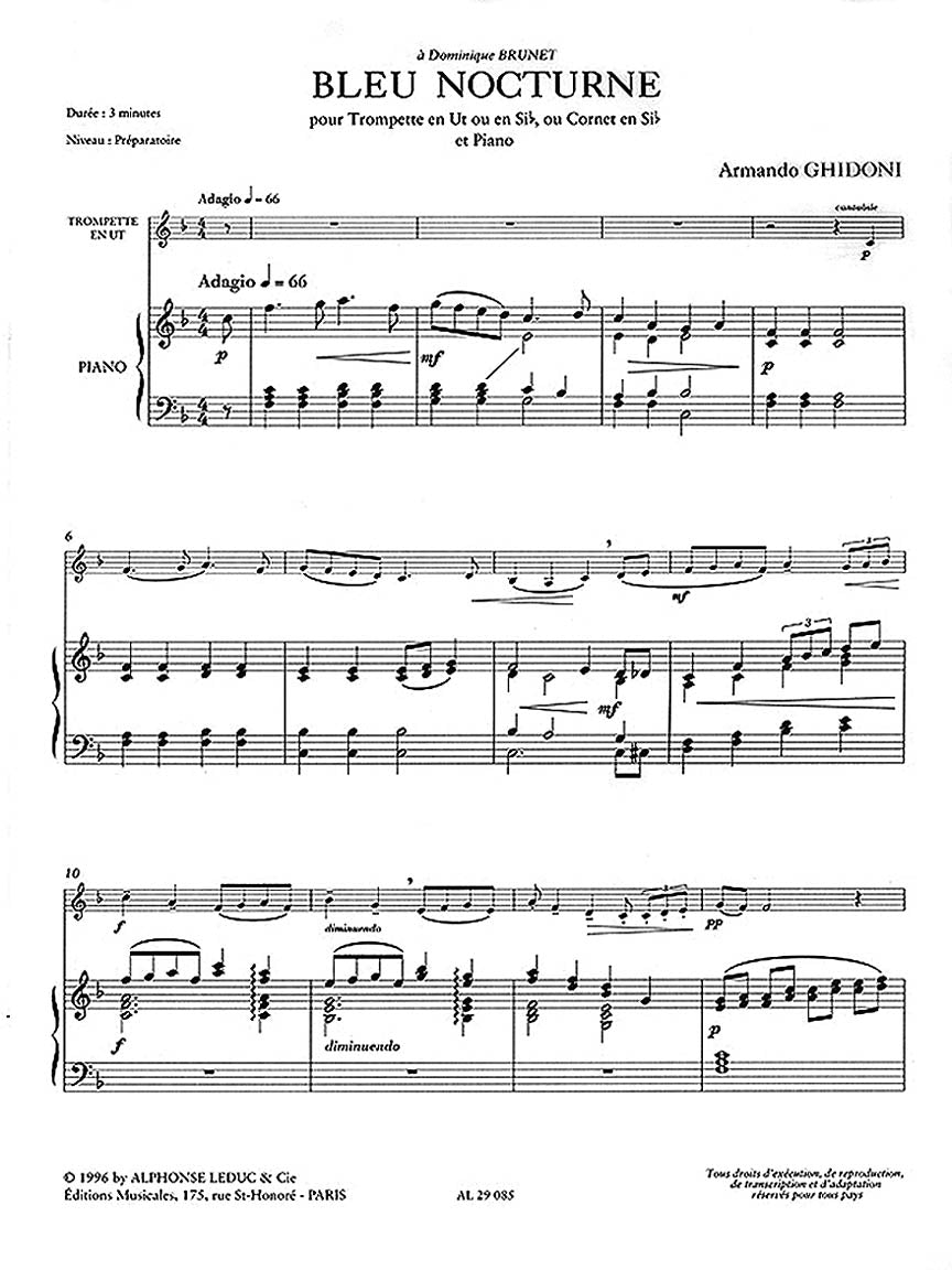 Ghidoni: Bleu Nocturne