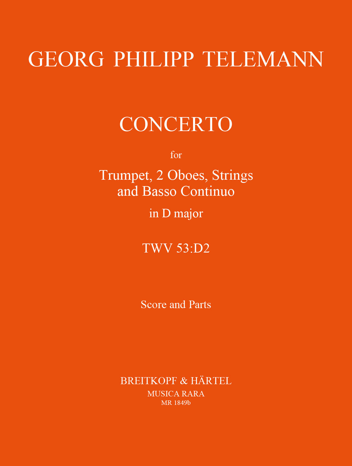 Telemann: Concerto in D Major, TWV 53:D2