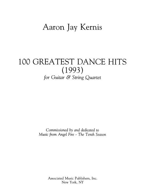 Kernis: 100 Greatest Dance Hits