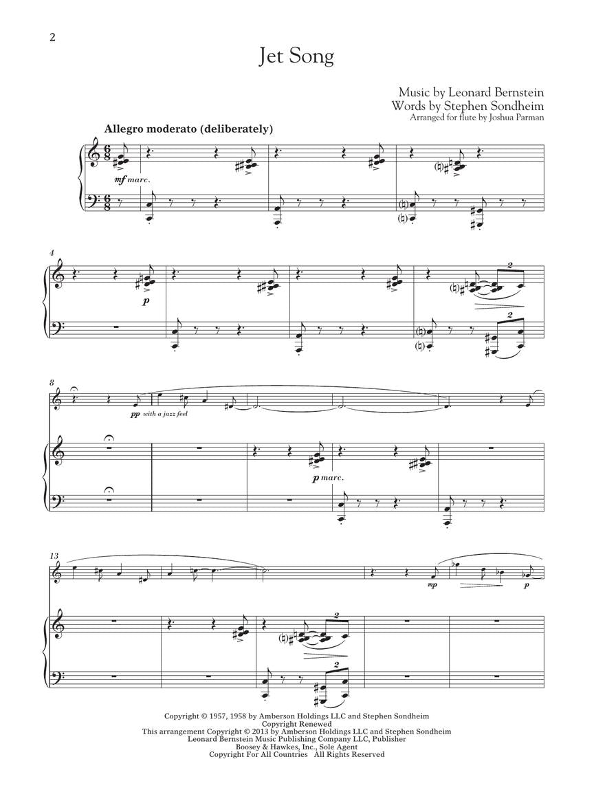 Bernstein: West Side Story Instrumental Solos - Flute