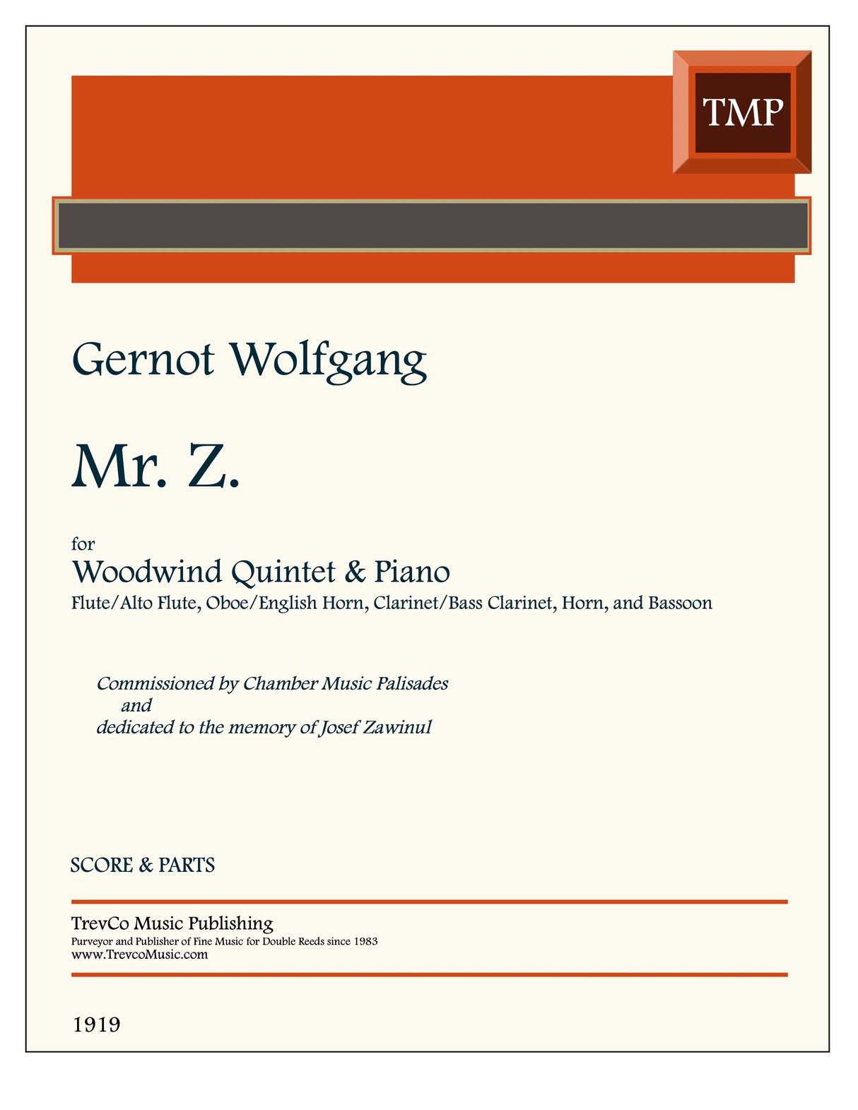 Wolfgang: Mr. Z.