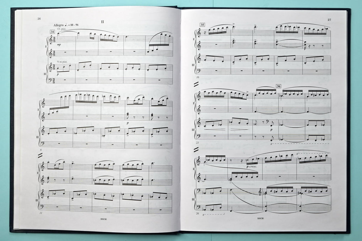 Shostakovich: Symphony No 6, Op. 54 (arr. for piano 4-hands)