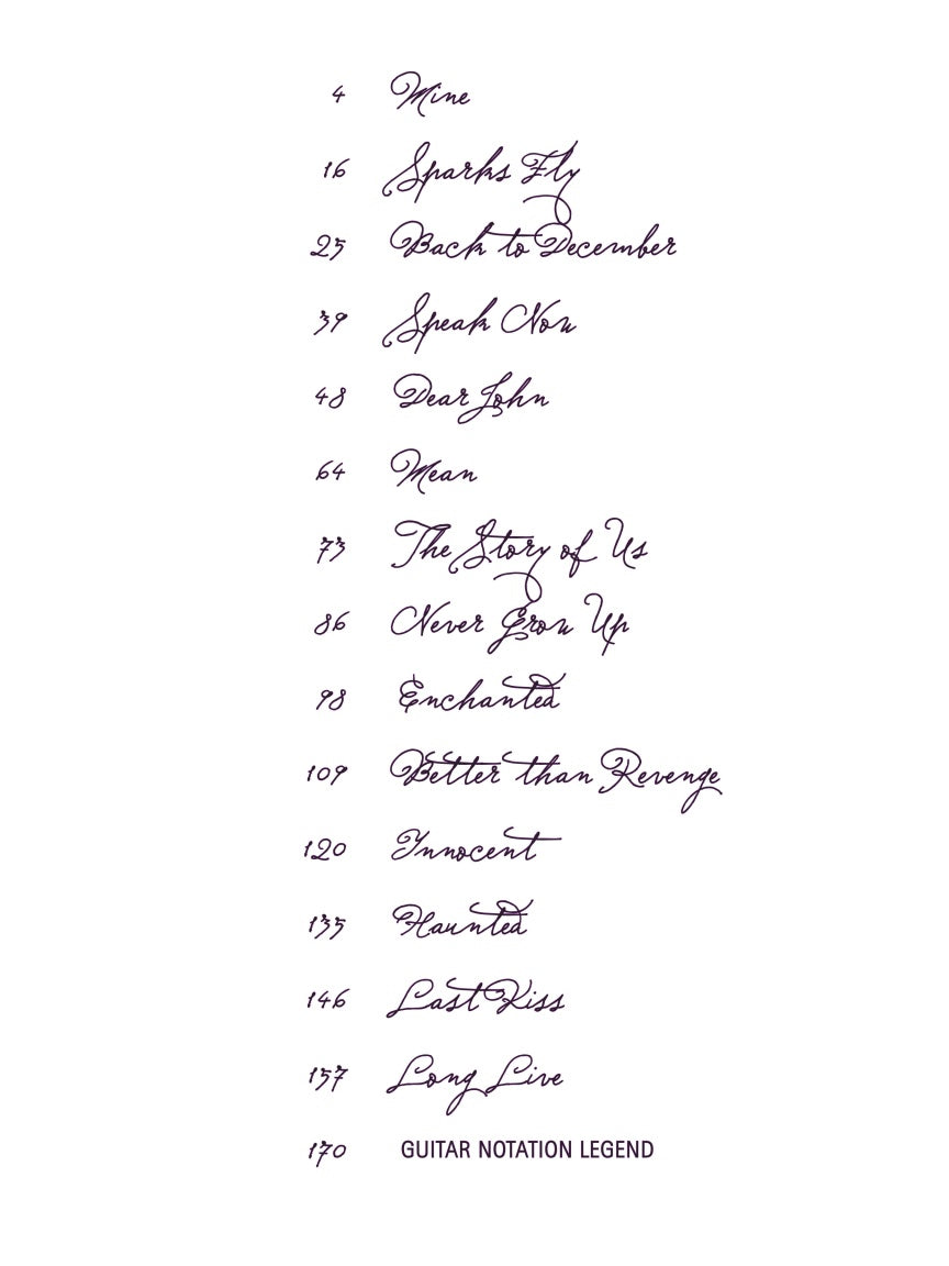 Taylor Swift – Speak Now