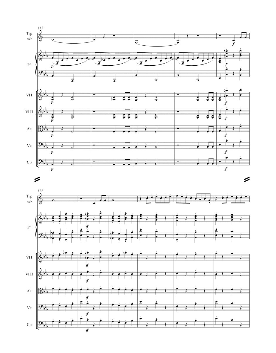 Saint-Saëns: Septuor for Trumpet, Piano, Violins, Viola, Cello and Double Bass in E-flat Major, Op. 65