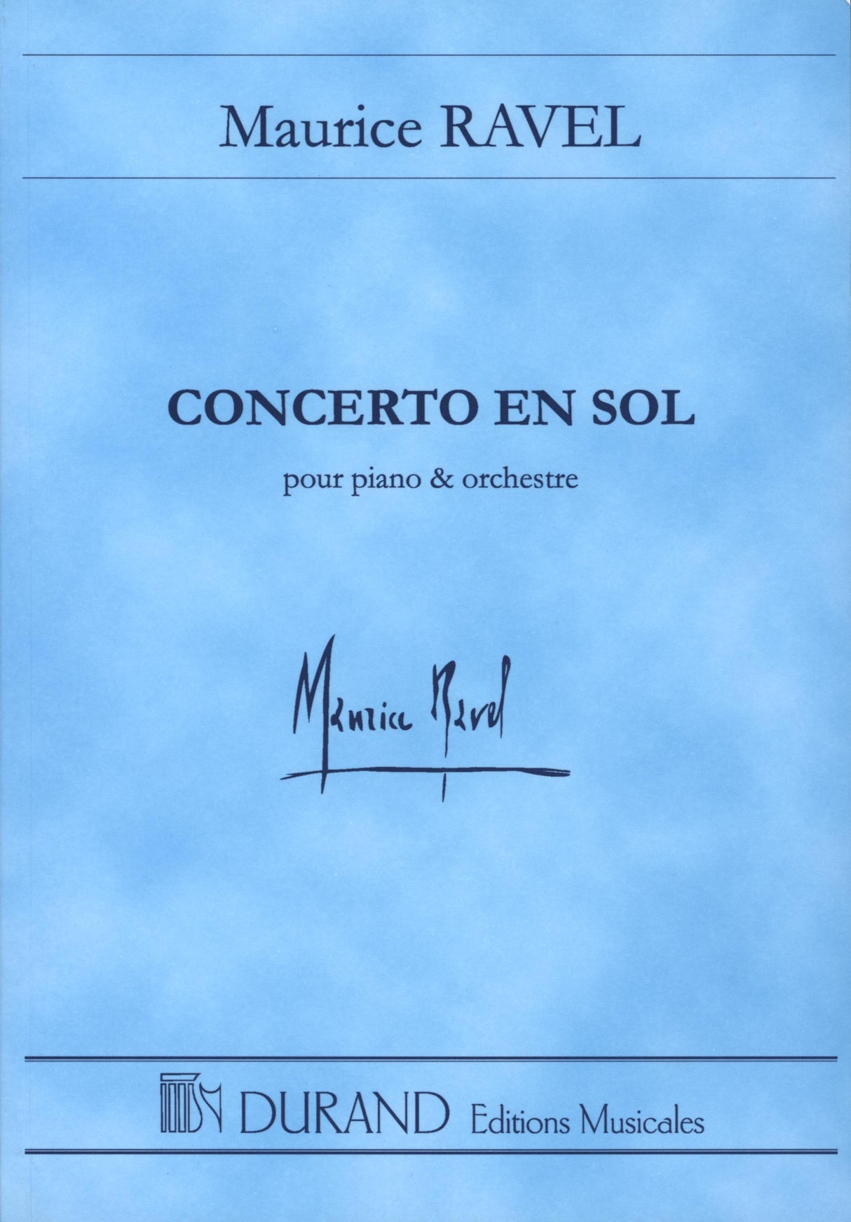 Ravel: Piano Concerto in G Major