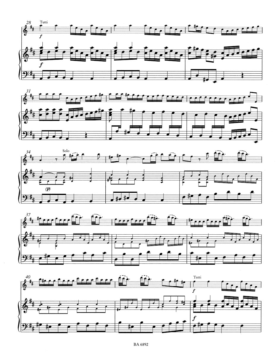 Vivaldi: Flute Concerto in D Major, RV 783