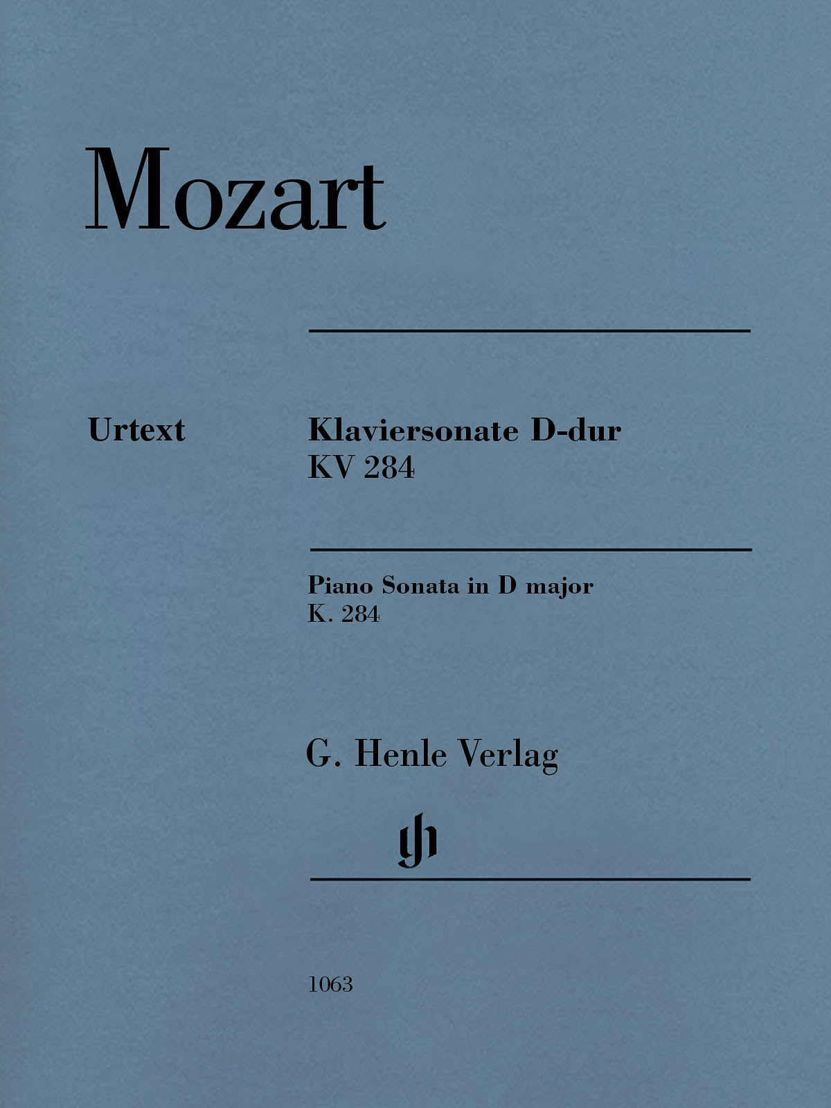 Mozart: Piano Sonata in D Major, K. 284 (205b)