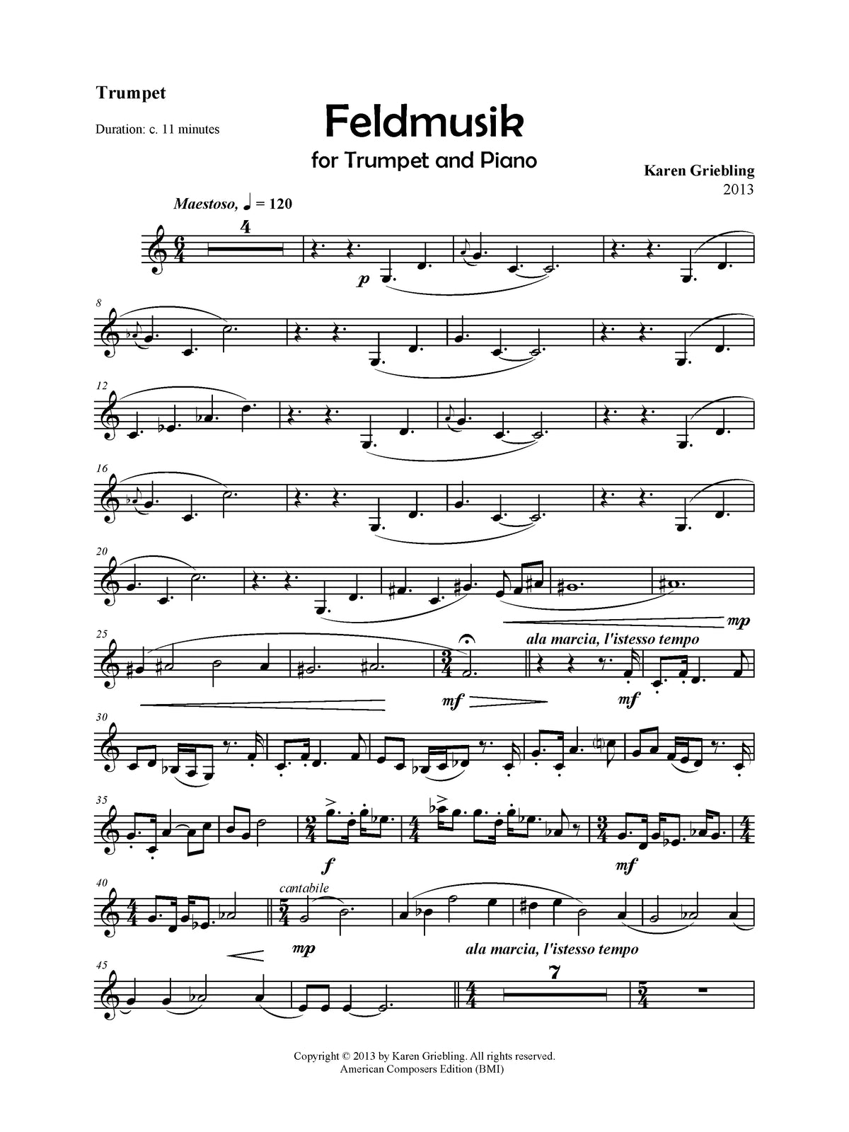 Griebling: Feldmusik