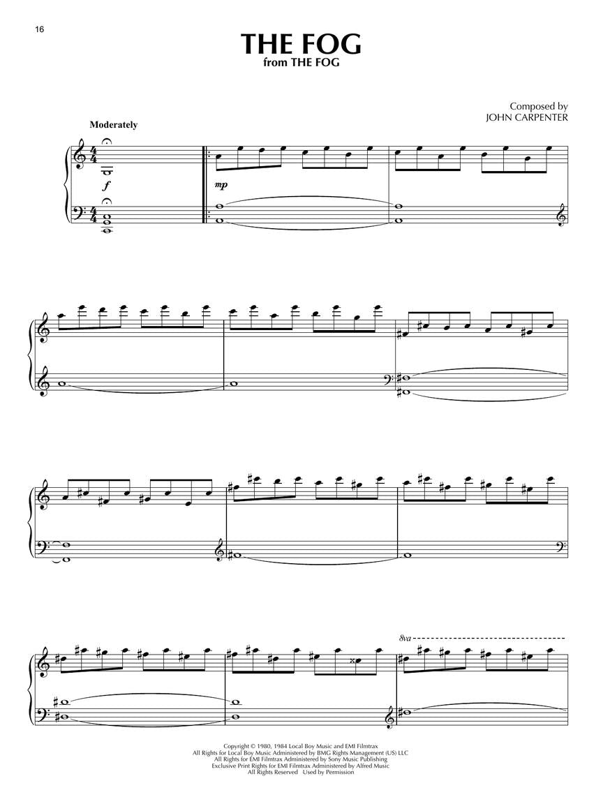 John Carpenter Sheet Music Collection