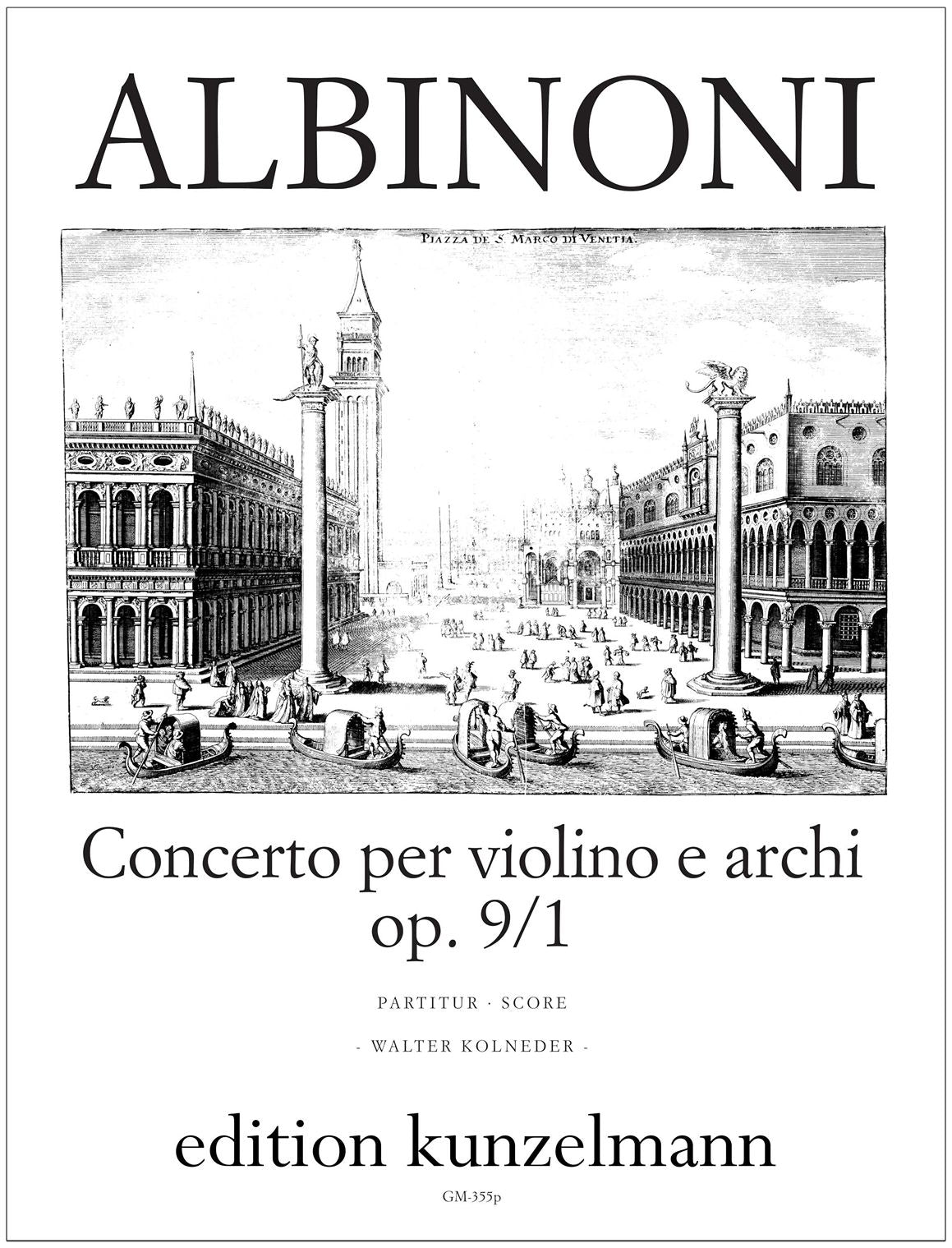 Albinoni: Violin Concerto in B-flat Major, Op. 9, No. 1