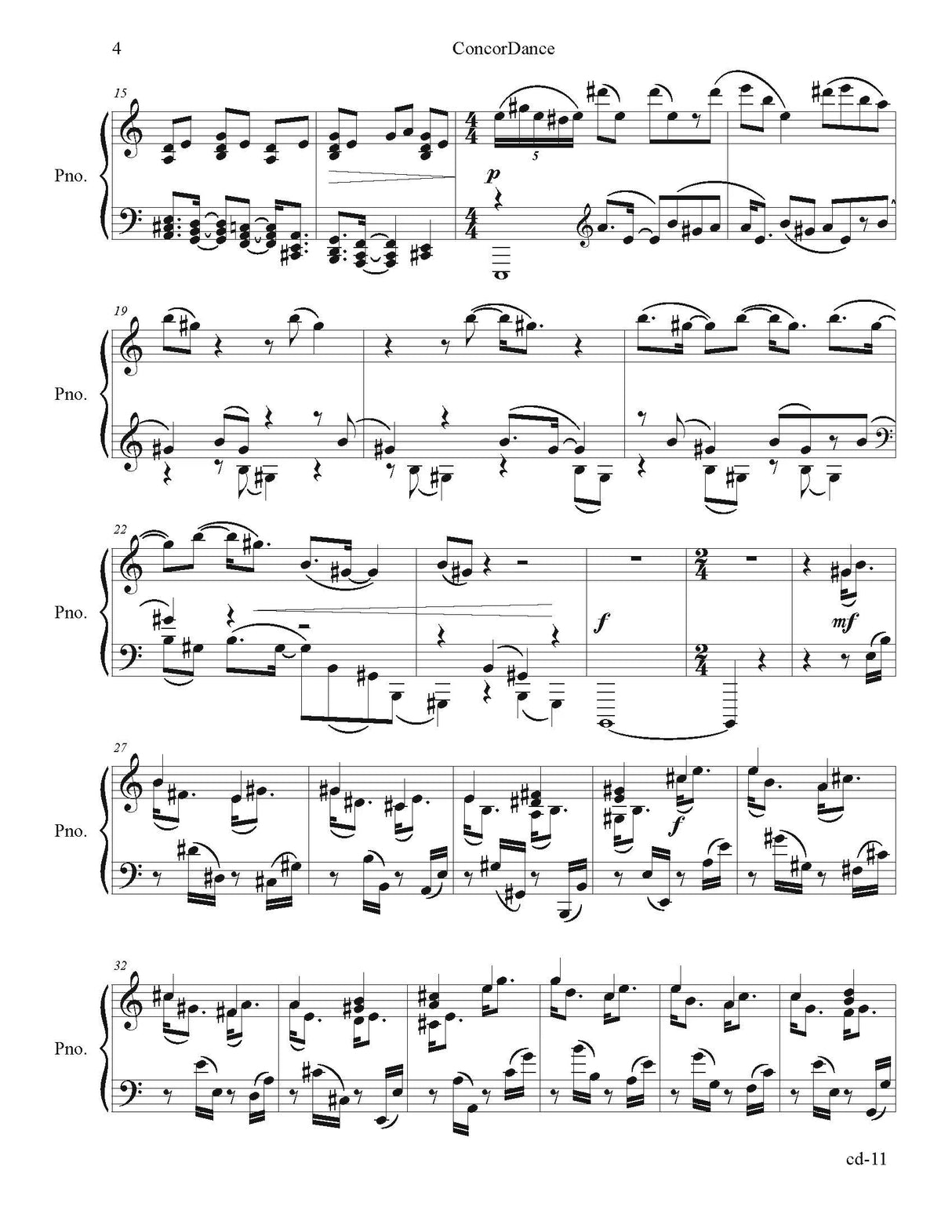 Flaherty: ConcorDance