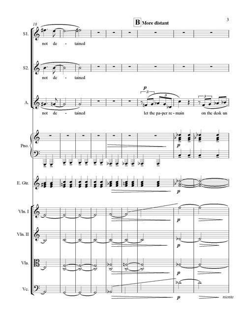 Mazzoli: As Long As We Live