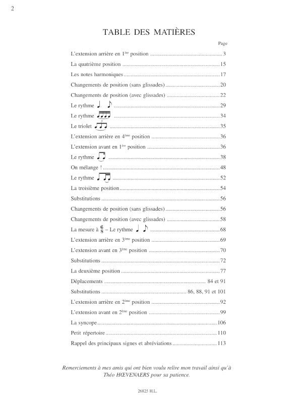 Bourin: Méthode de cello - Volume 2