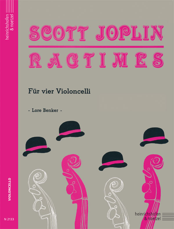 Joplin: Ragtimes (arr. for 4 cellos)
