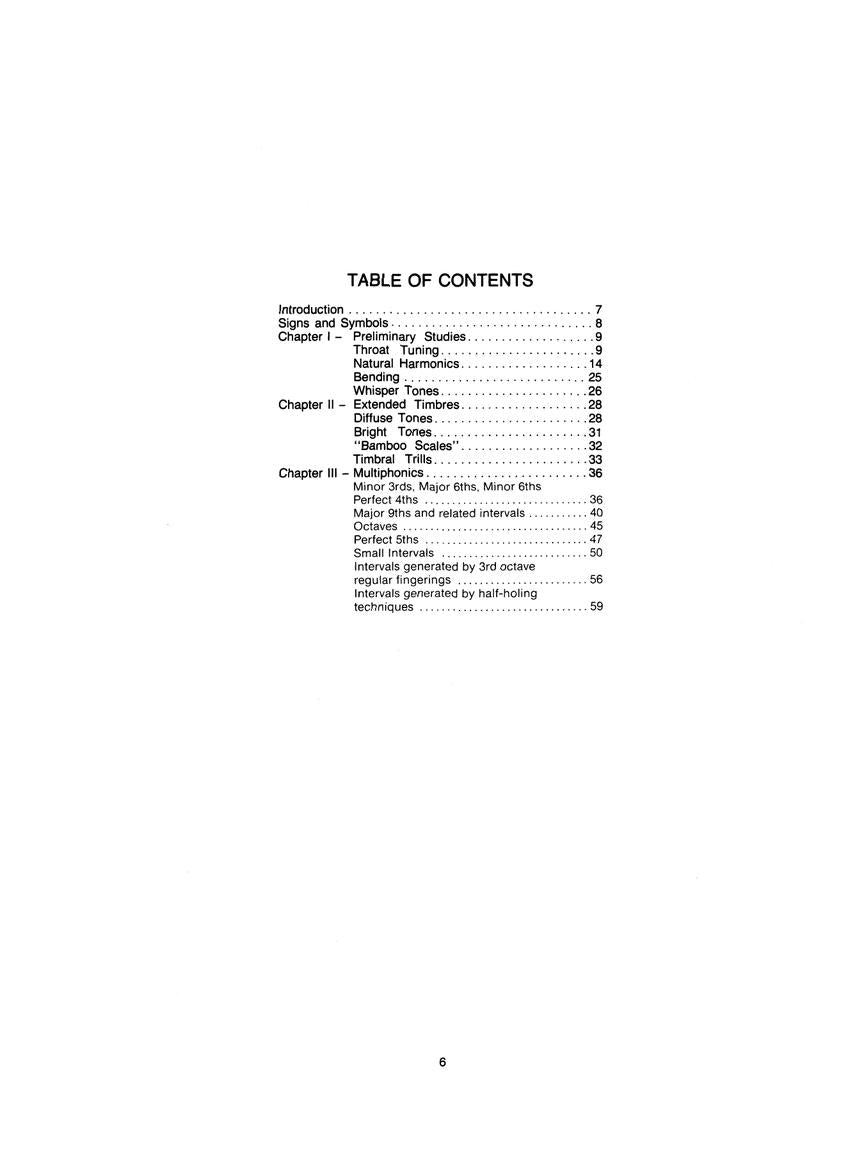 Dick: Tone Development Through Extended Techniques