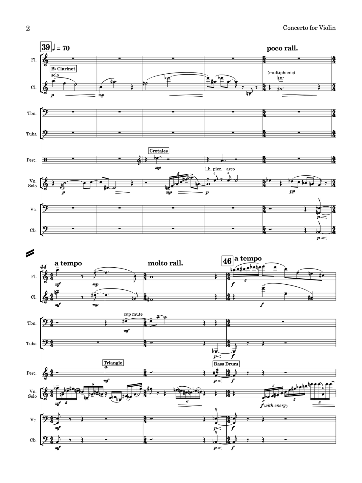 Mason: Concerto for Violin and Small Ensemble