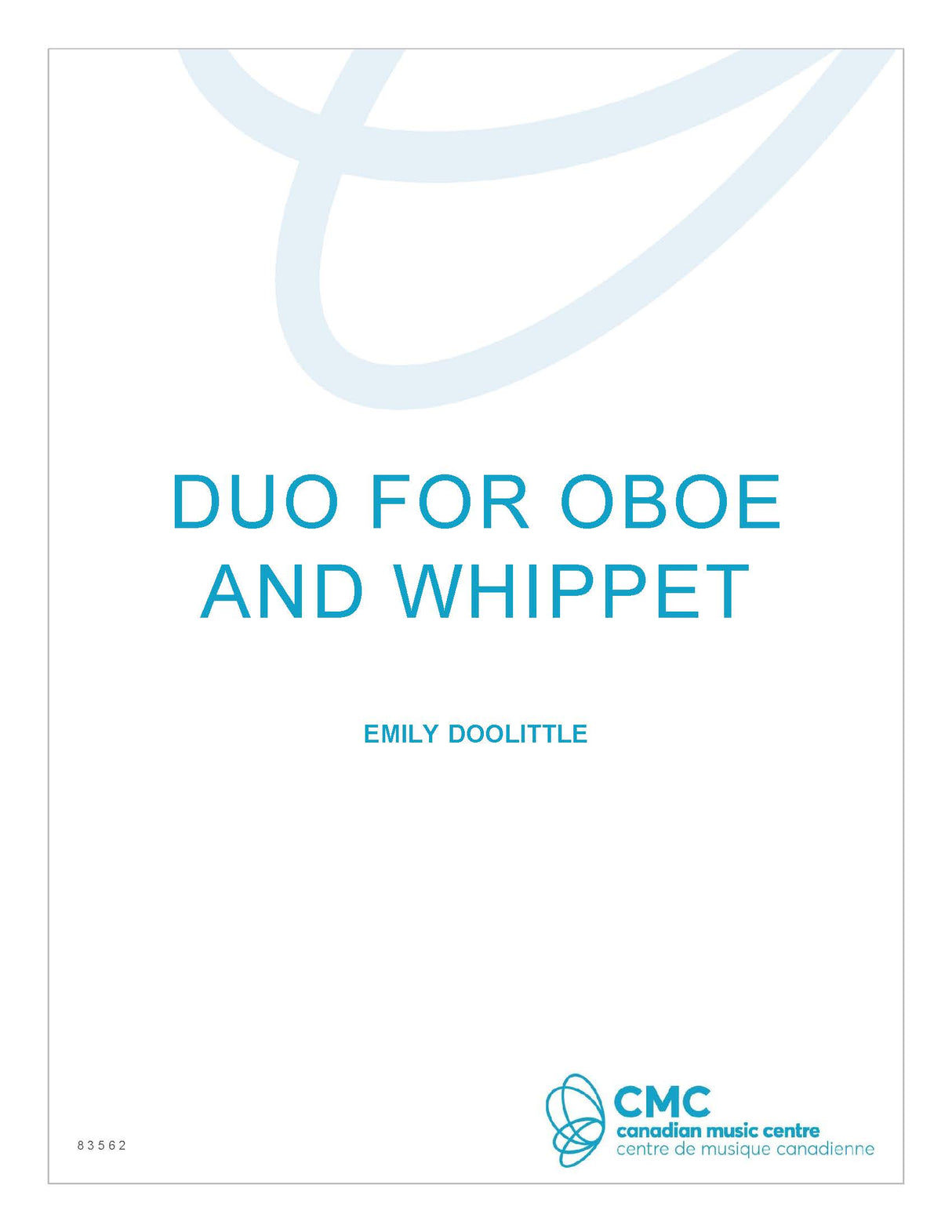 Doolittle: Duo for Oboe and Whippet
