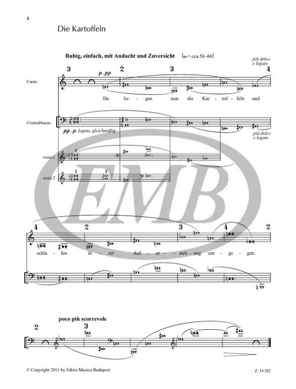 Kurtág: Fragments from the Scrapbooks of Georg Christoph Lichtenberg, Op. 37a