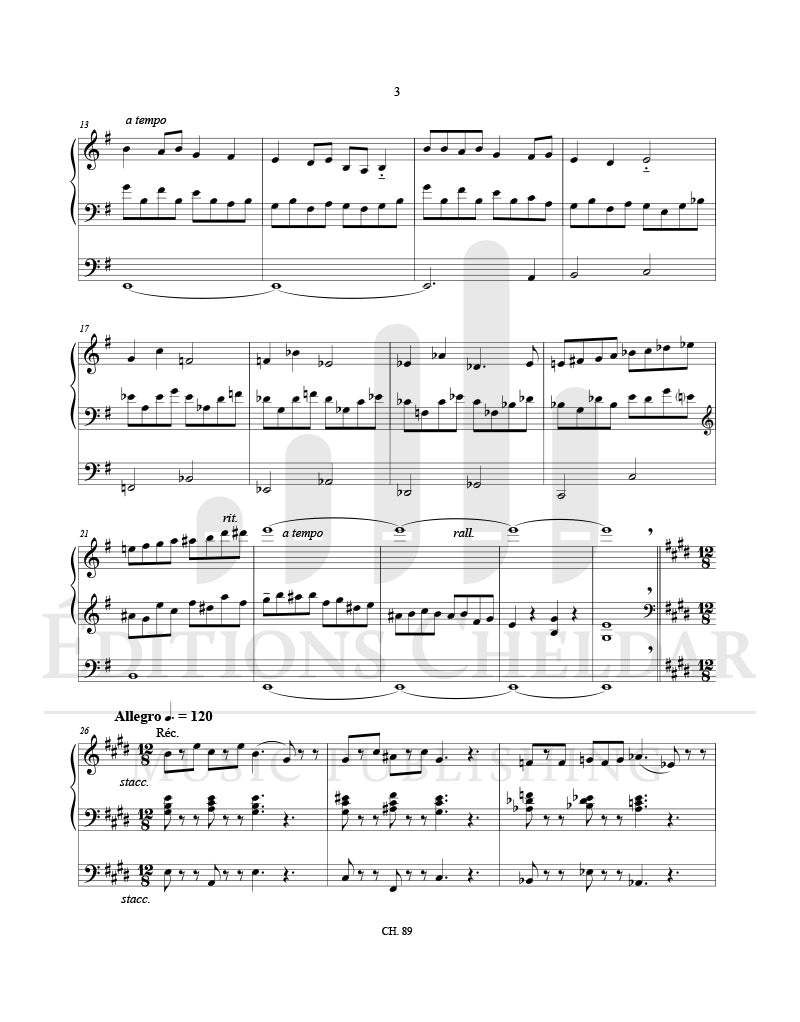 Bédard: Petite Rhapsodie