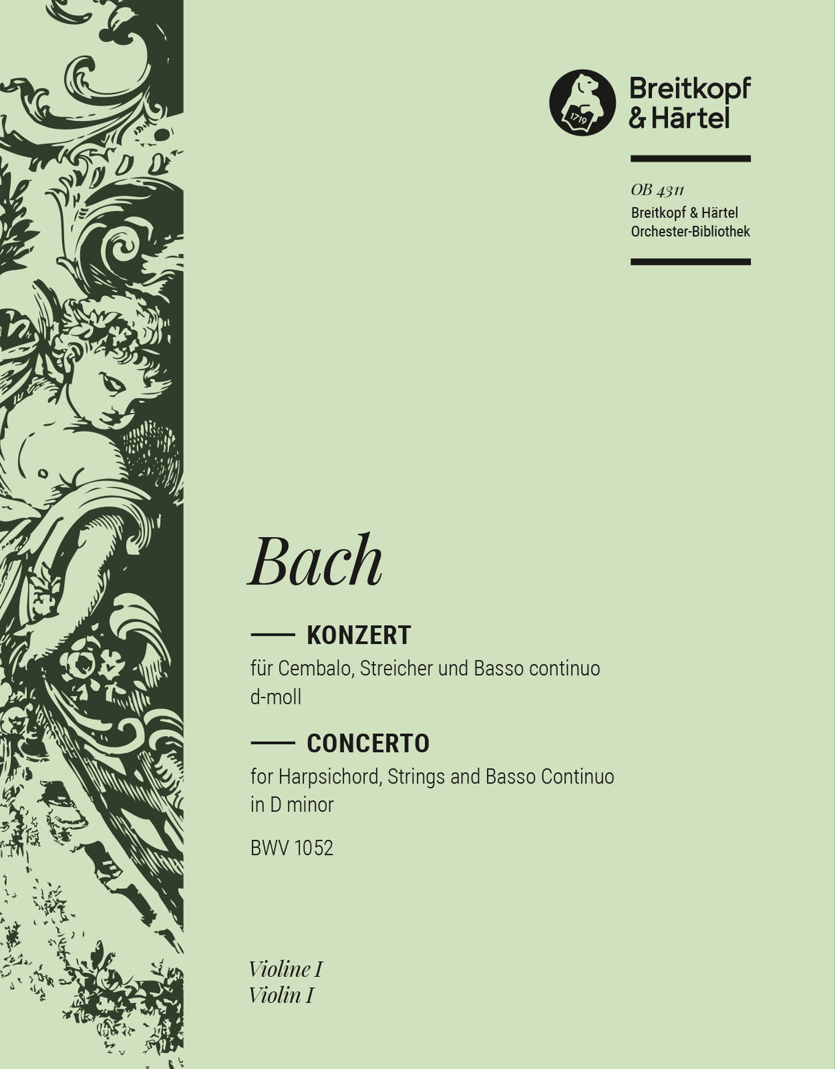 Bach: Harpsichord Concerto No. 1 in D Minor, BWV 1052