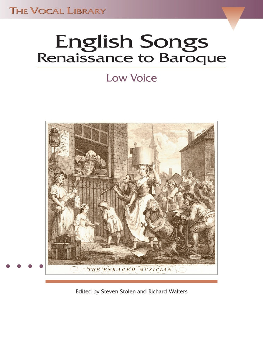 English Songs: Renaissance to Baroque