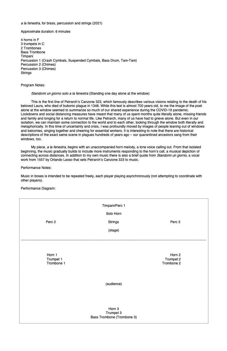 Ippolito: a la fenestra