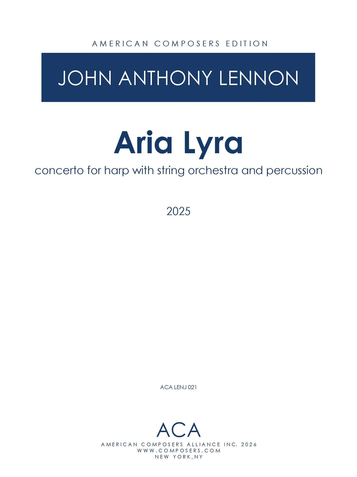 Lennon: Aria Lyra