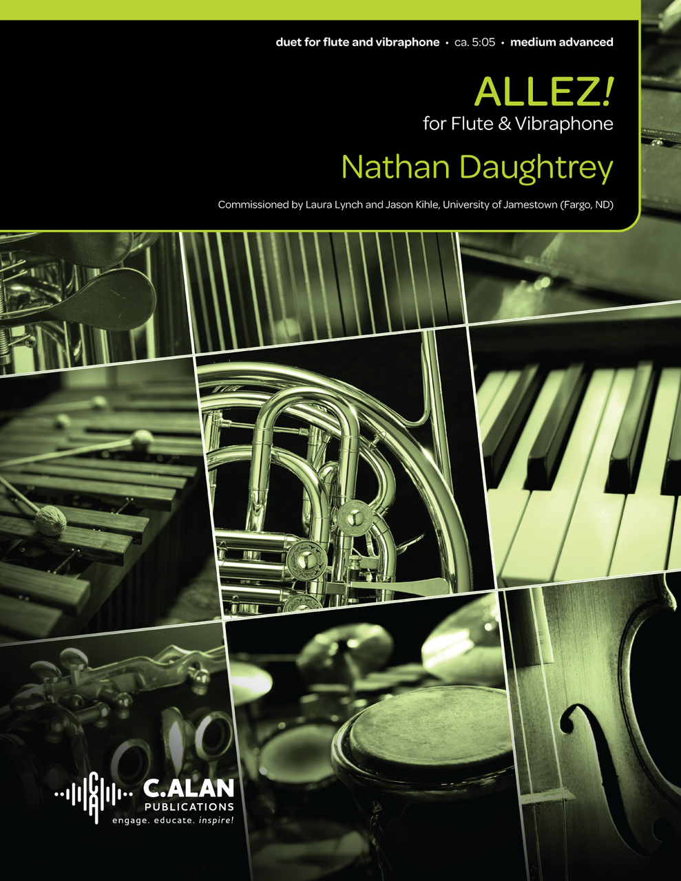 Daughtrey: Allez! (Version for Flute & Vibraphone)