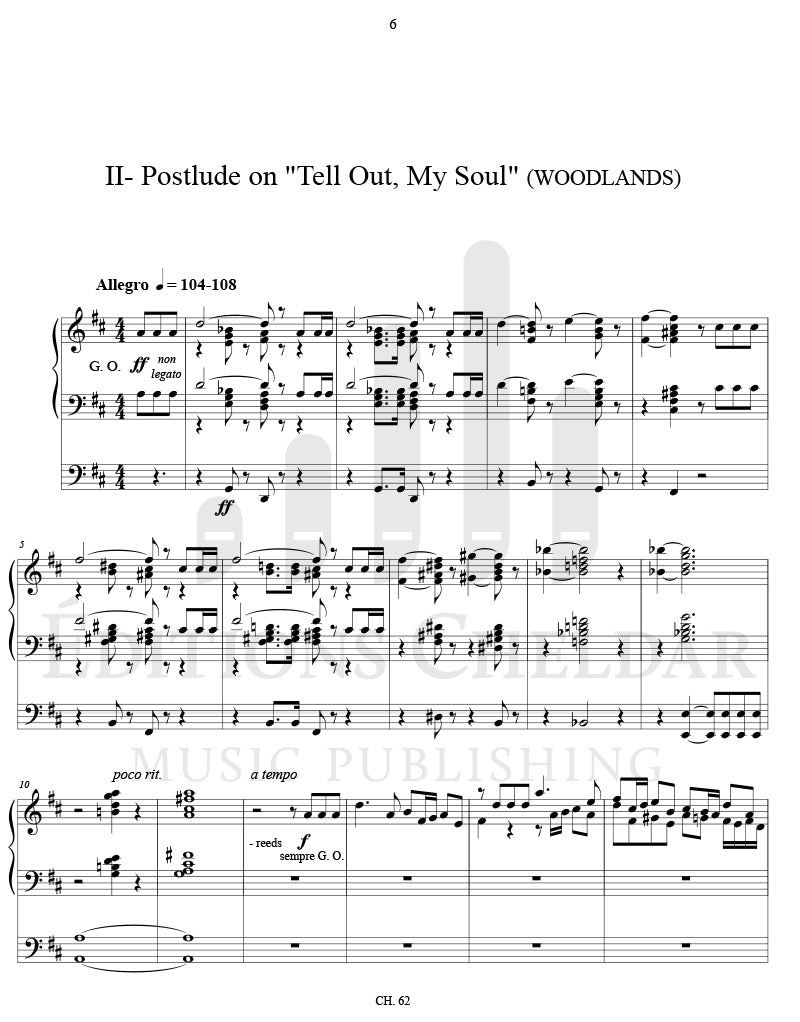 Bédard: 2 Voluntaries on Hymn Tunes