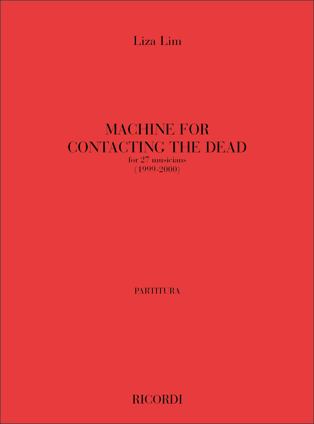 Lim: Machine for Contacting The Dead