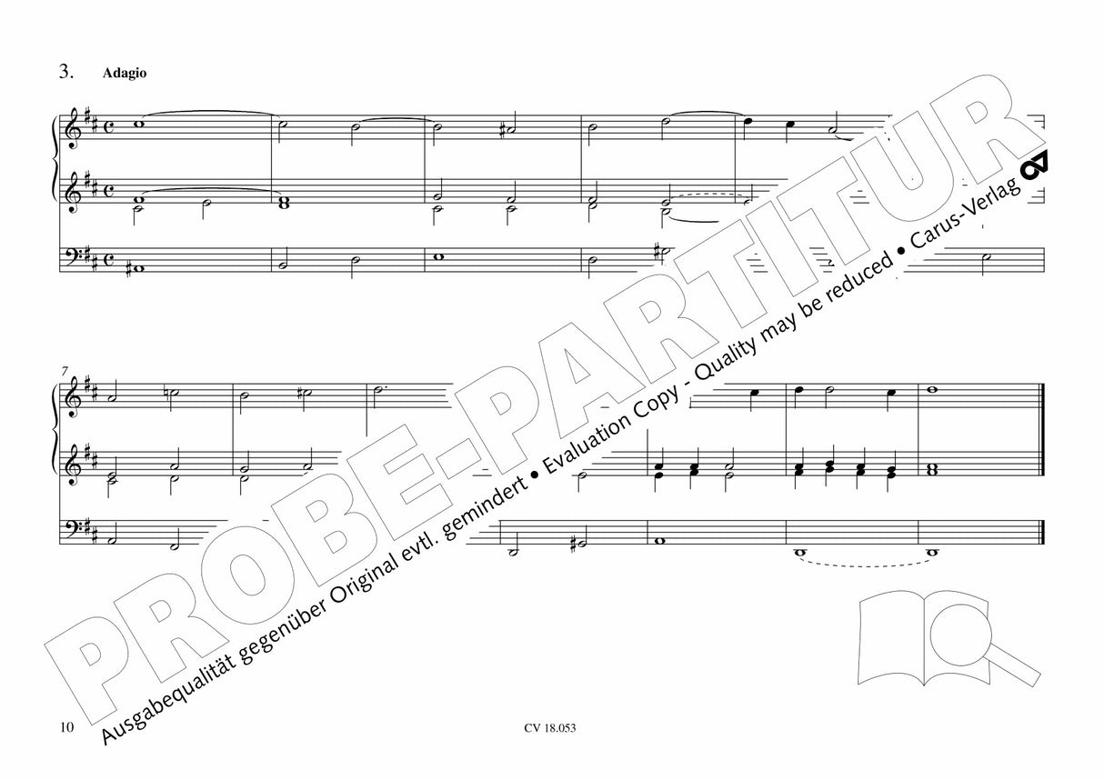The Husum Organ Book from 1758