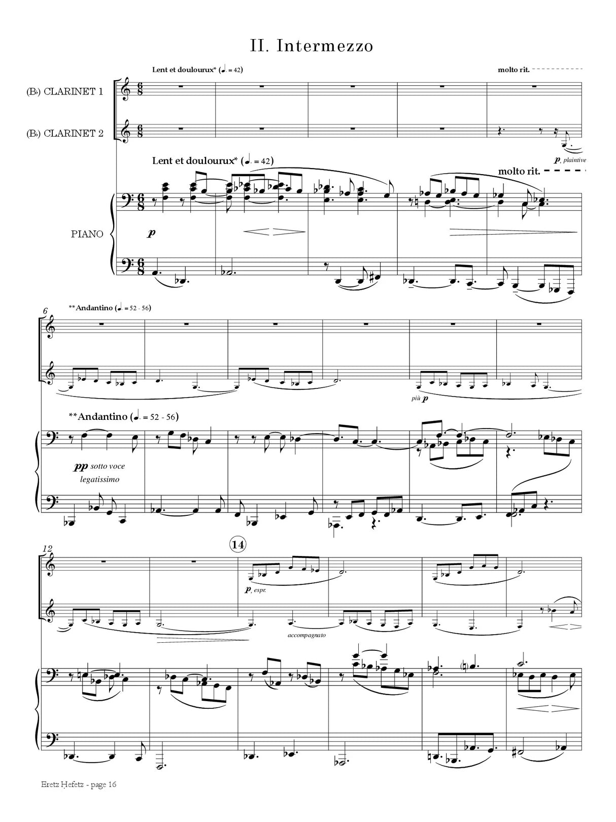 Schoenfeld: Eretz Hefetz