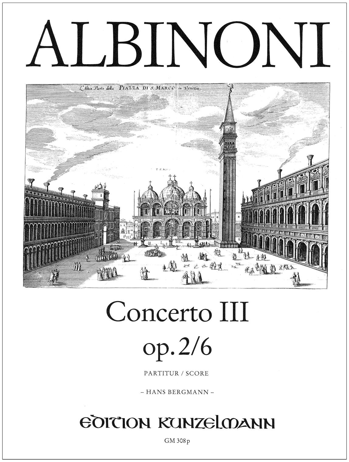 Albinoni: Violin Concerto in B-flat Major, Op. 2, No. 6