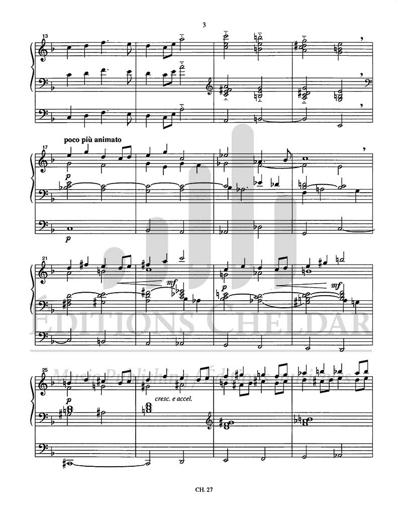 Bédard: Suite liturgique