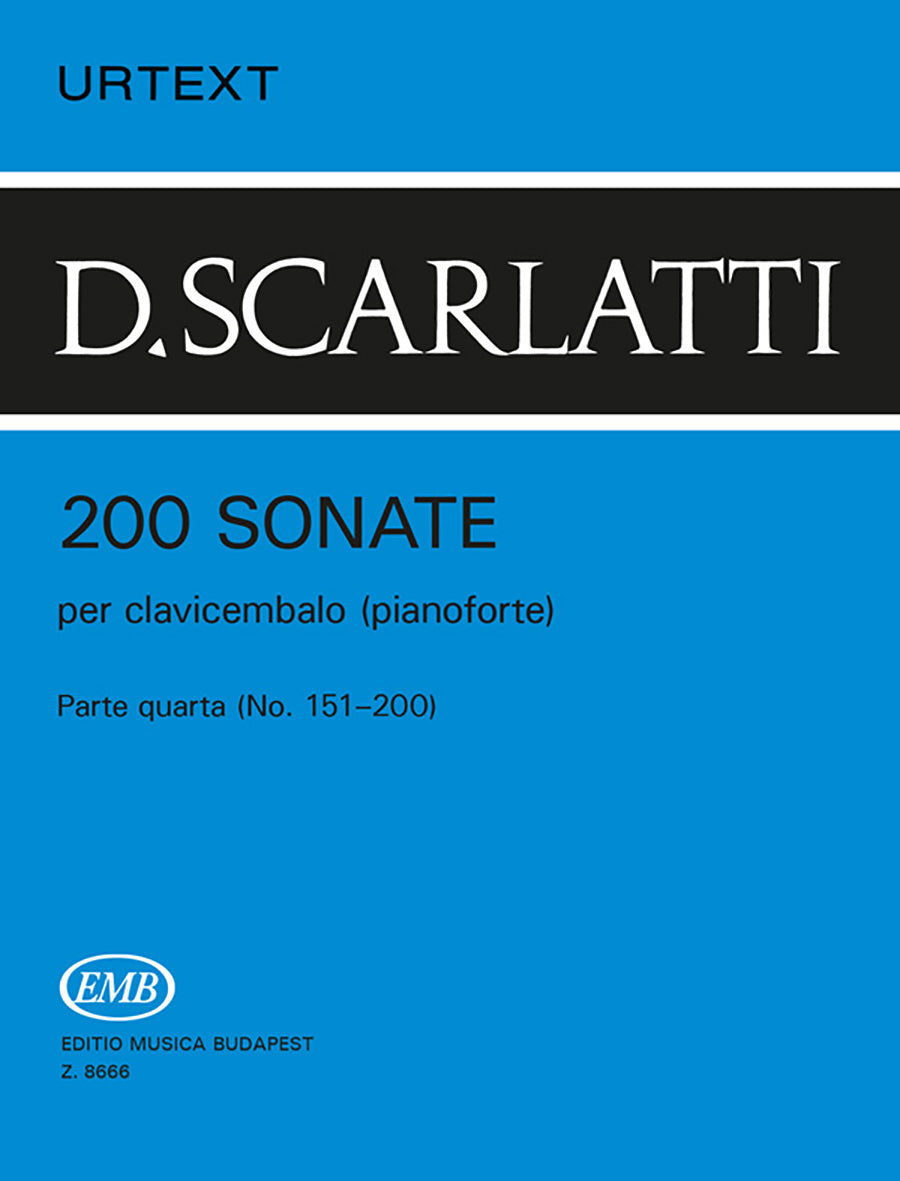 Scarlatti: 200 Sonatas - Volume 4