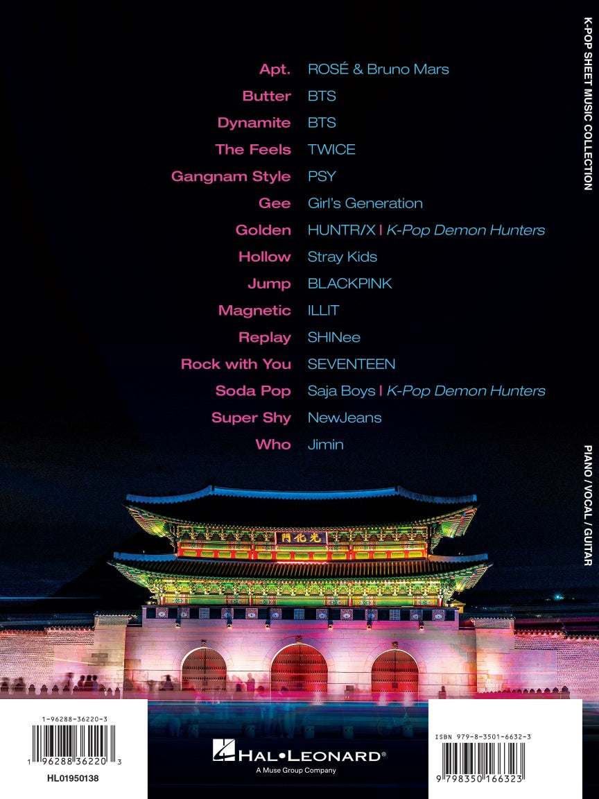 K-Pop Sheet Music Collection