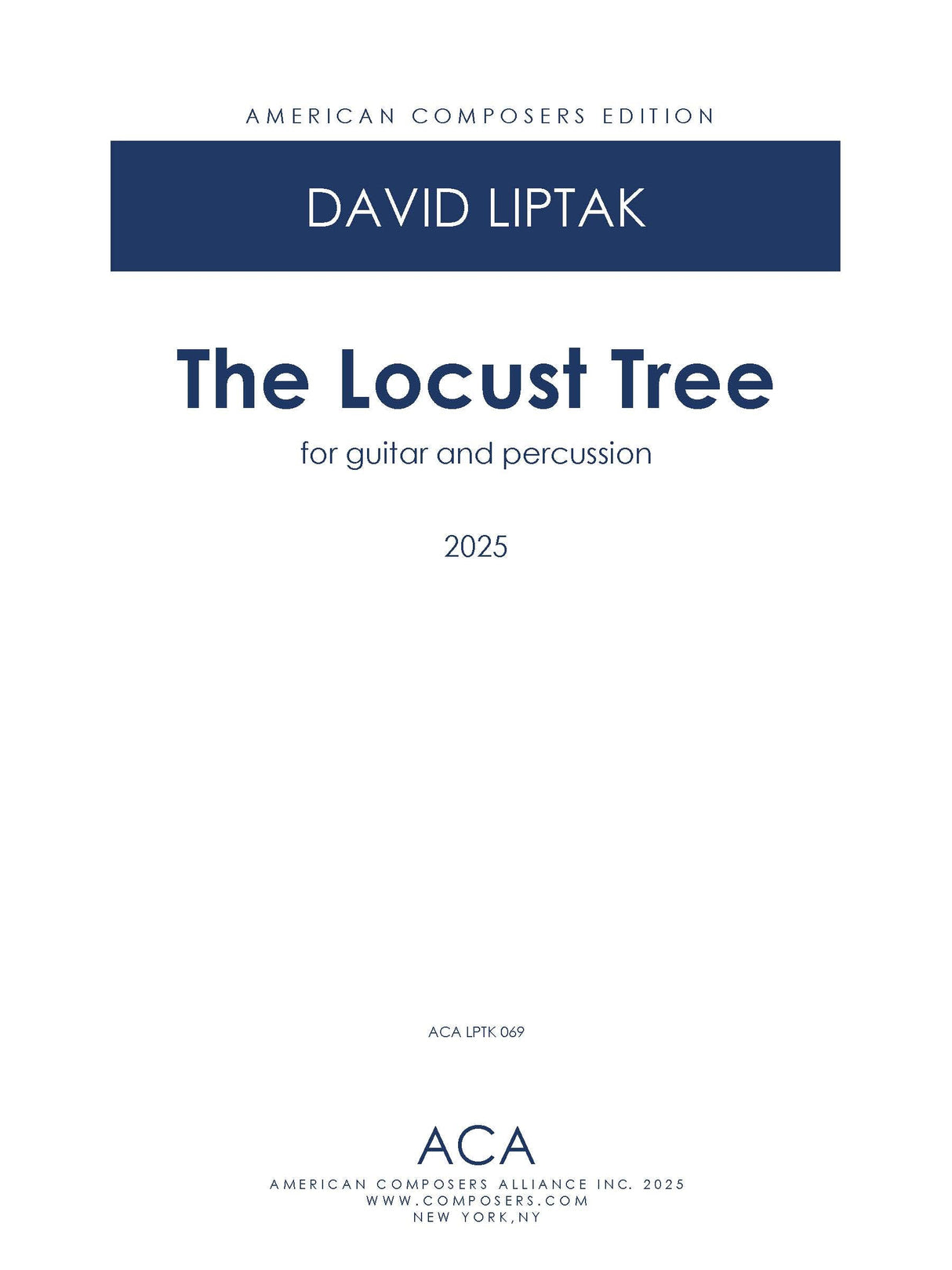 Liptak: Locust Tree