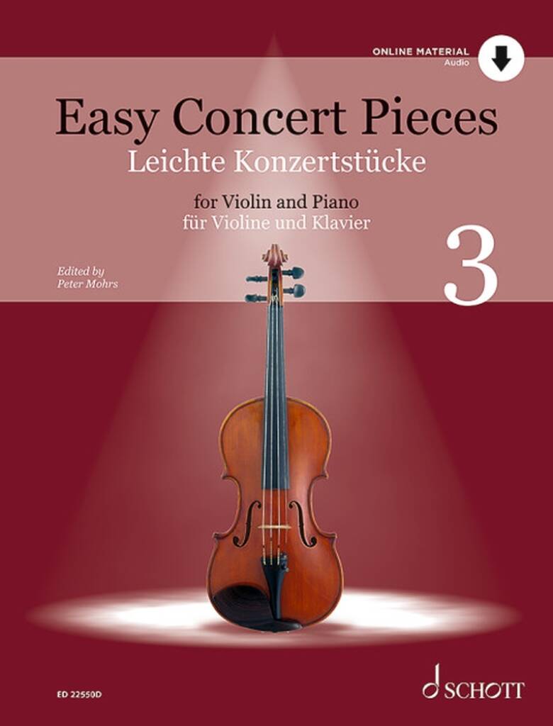 Easy Concert Pieces - Violin Volume 3