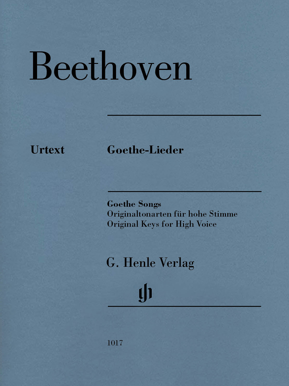 Beethoven: Goethe Songs