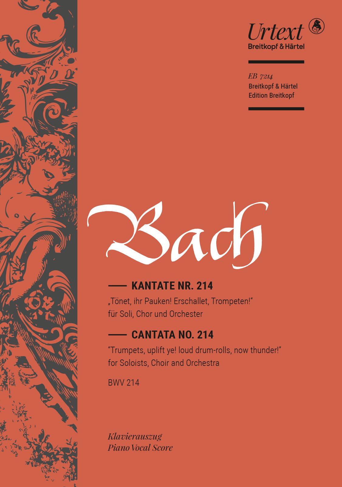 【新品未開封】バッハ: Tönet, ihr Pauken! Bach: Tönet, ihr Pauken! Erschallet, Trompeten!, BWV 214 – Ficks Music
