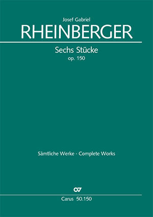 Rheinberger: 6 Pieces for Violin & Organ, Op. 150