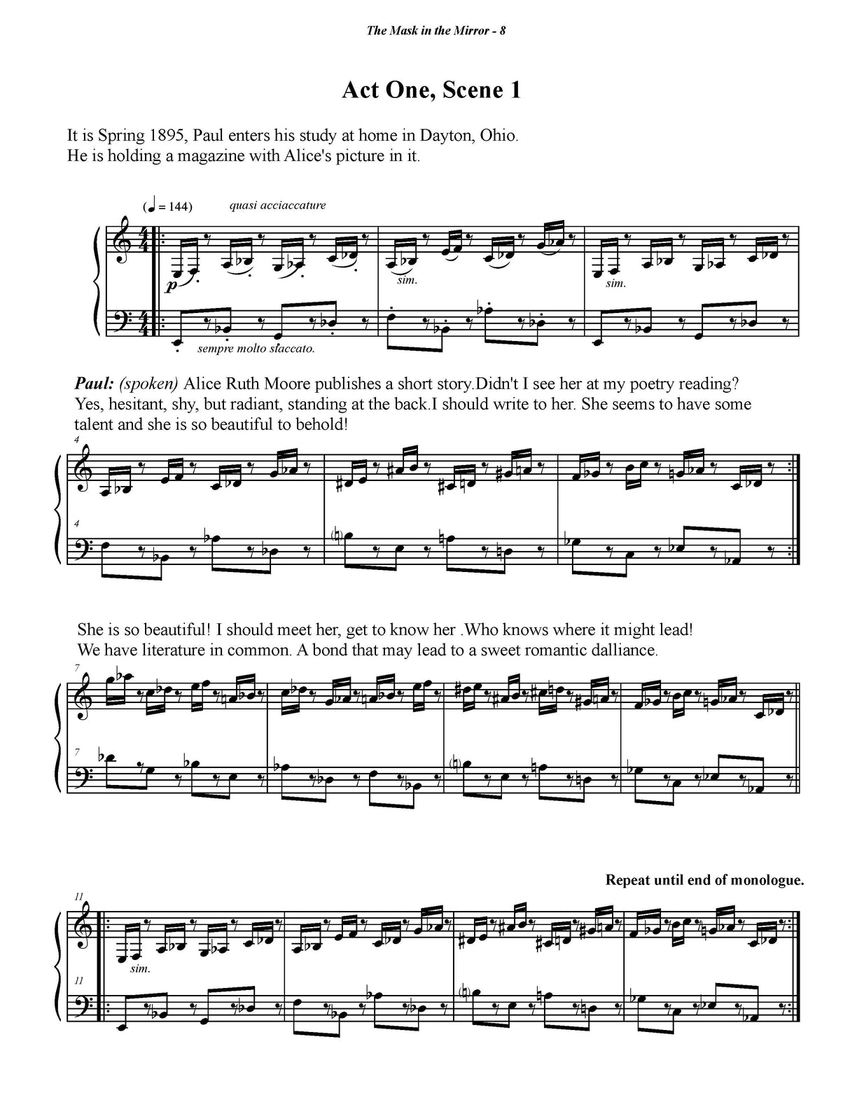 Thompson: The Mask in the Mirror