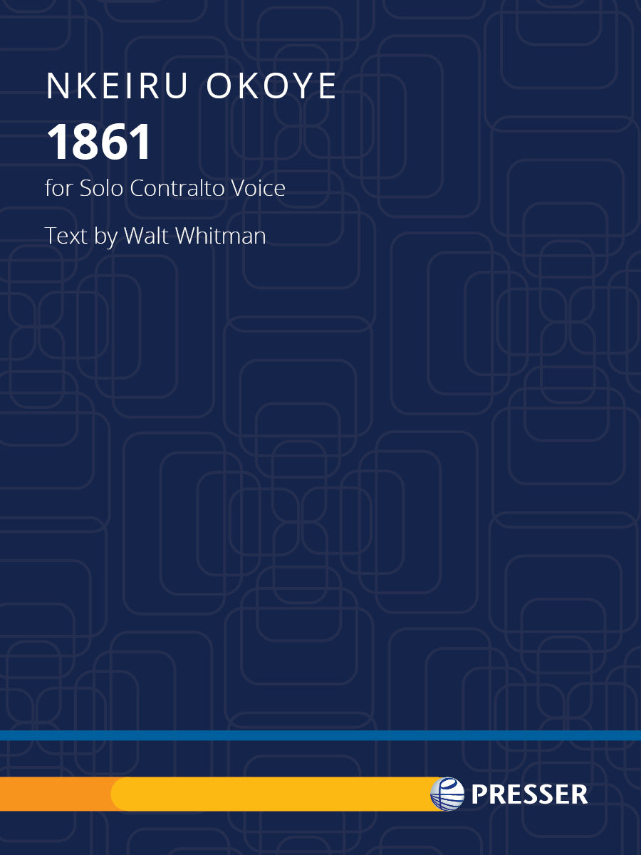 Okoye: 1861 - Version for Contralto Voice