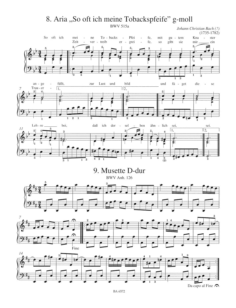 Bach: Easy Piano Pieces and Dances