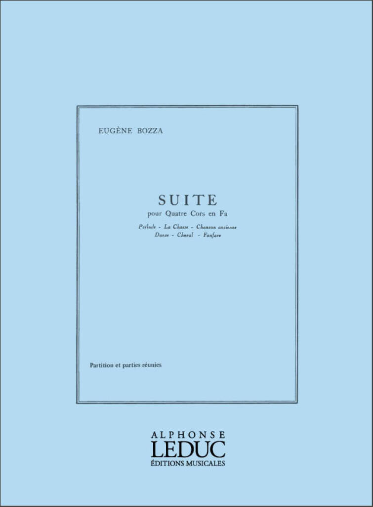 Bozza: Suite for Horn Quartet