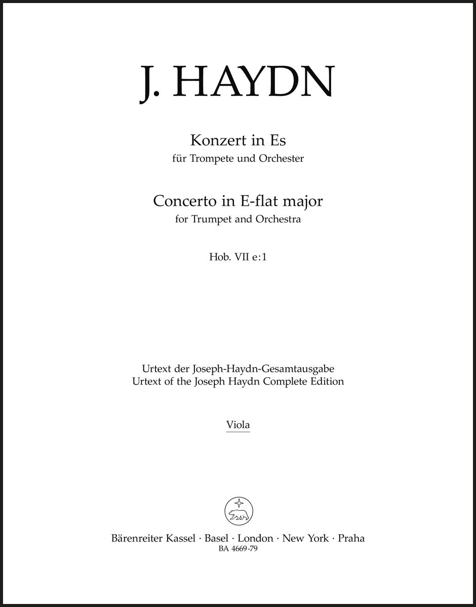 Haydn: Trumpet Concerto in E-flat Major, Hob. VIIe:1
