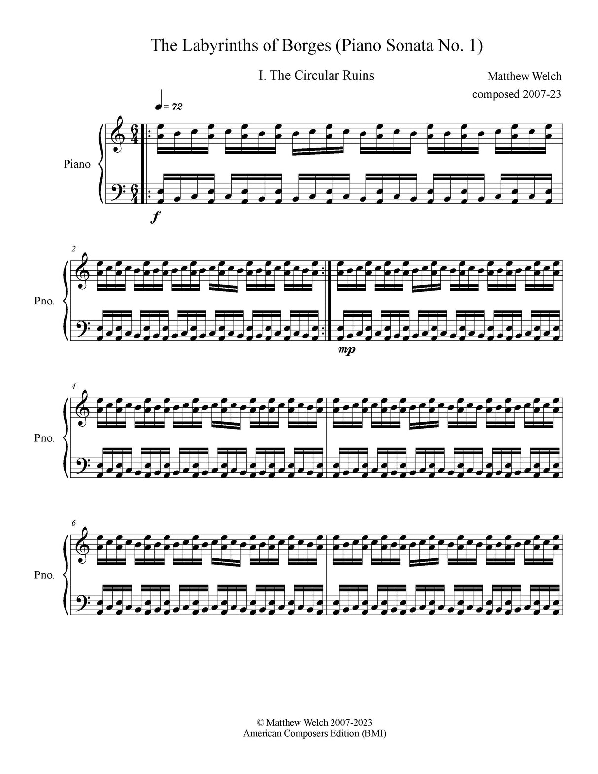 Welch: The Labyrinth of Borges