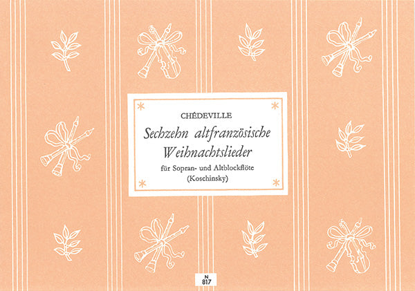 16 Old French Christmas Carols (arr. for recorder duet)