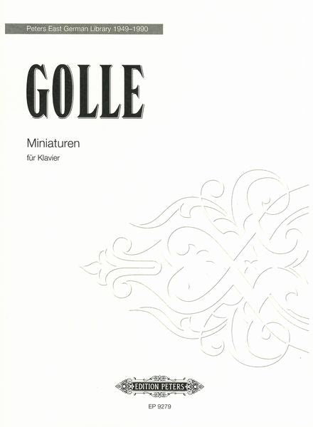 Golle: Miniaturen (18 Little Piano Pieces)